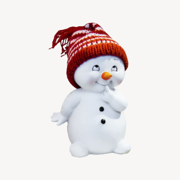 3D snowman clipart, Christmas illustration. | Free Photo - rawpixel