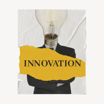 Business poster mockup, light bulb | Free PSD Mockup - rawpixel