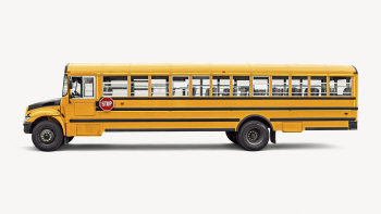 School bus sticker, vehicle collage | Free PSD - rawpixel