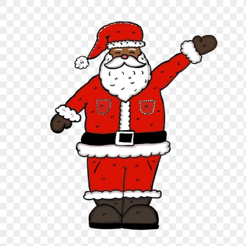 Santa Claus png sticker, Christmas | Free PNG - rawpixel