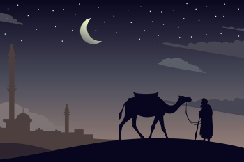 Egyptian desert background, silhouette aesthetic | Free Photo - rawpixel
