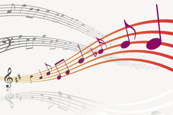 Musical notes background, creative illustration. | Free Photo - rawpixel