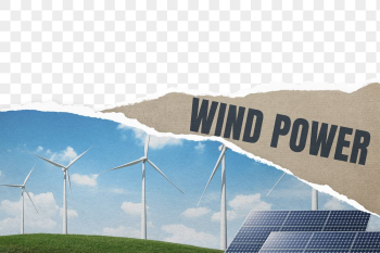 Wind power png border, transparent | Free PNG - rawpixel