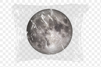 Full moon png plastic packaging | Free PNG - rawpixel