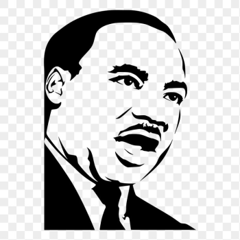 Png Martin Luther King sticker, | Free PNG - rawpixel