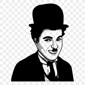 Charlie Chaplin png sticker, famous | Free PNG - rawpixel