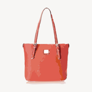 Pink leather tote clipart, fashion, | Free Photo - rawpixel
