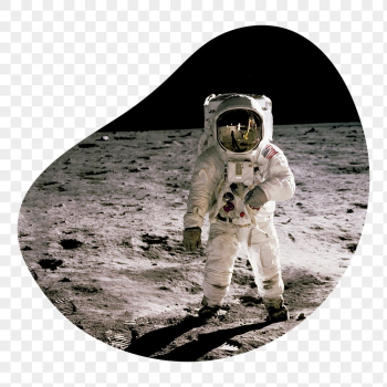 Astronaut png on the moon | Free PNG - rawpixel