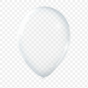 Clear balloon png sticker, party | Free PNG - rawpixel