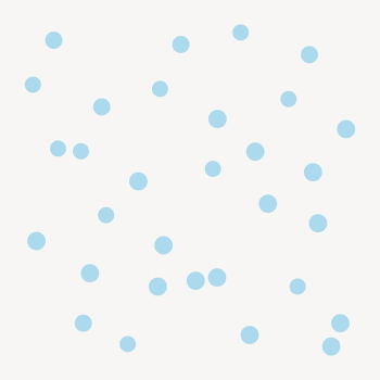 Blue dots sticker, geometric shape | Free PSD - rawpixel
