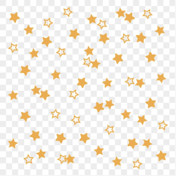 Yellow stars png sticker, cute | Free PNG - rawpixel