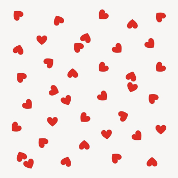 Red heart sticker, cute Valentine's | Free Vector - rawpixel