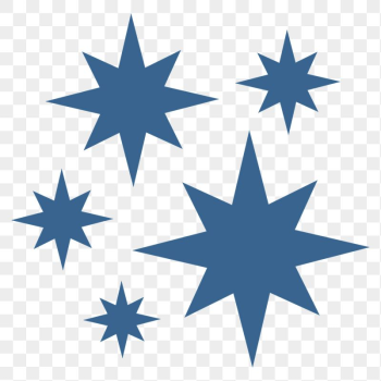 Blue starburst png icon sticker, | Free PNG - rawpixel