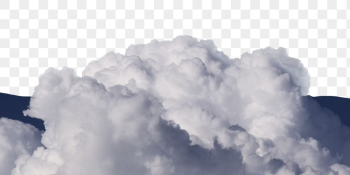 Cloud border png, nature collage | Free PNG - rawpixel