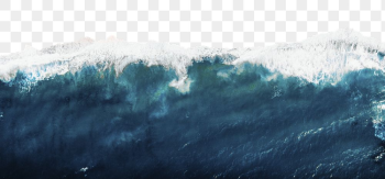 PNG blue ocean border, nature | Free PNG - rawpixel