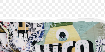 PNG grunge poster border, ripped | Free PNG - rawpixel