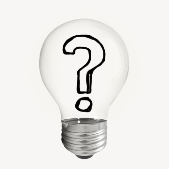 Question mark doodle icon light | Free Icons - rawpixel