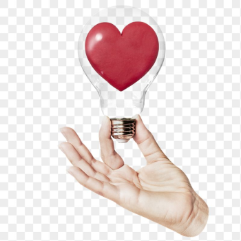 Red heart png sticker, hand | Free PNG - rawpixel