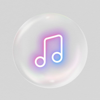 Music note sticker, neon icon | Free Icons - rawpixel