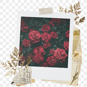 Red rose png sticker instant | Free PNG - rawpixel