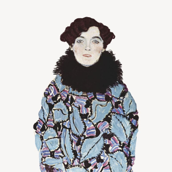 Gustav Klimt's Portrait of Johanna | Free PSD Illustration - rawpixel