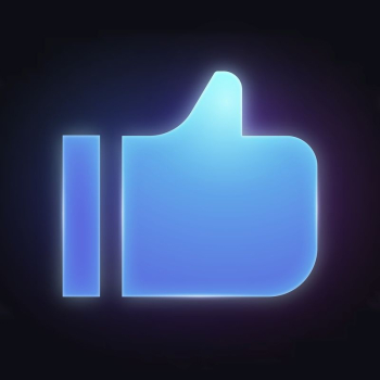 Thumbs up, like icon, neon | Free Icons - rawpixel