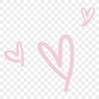 Heart doodle png sticker, pink | Free Icons - rawpixel