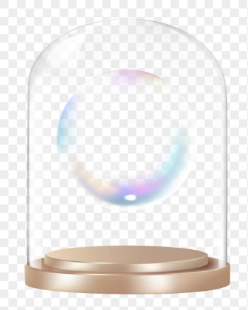 Holographic bubble png glass dome | Free PNG - rawpixel