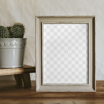 Picture frame png mockup, aesthetic | Free PNG Mockup - rawpixel