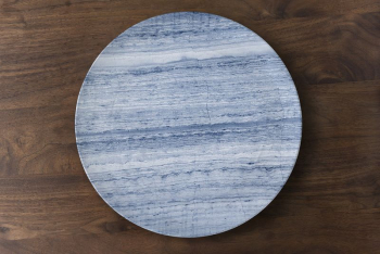Ceramic plate mockup, blue aesthetic | Free PSD Mockup - rawpixel