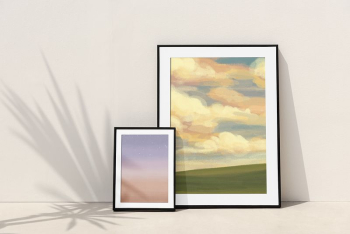 Framed cloudscape, nature aesthetic photo | Free Photo - rawpixel