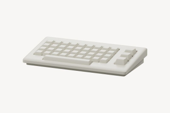 3D white keyboard mockup, collage | Free PSD Mockup - rawpixel