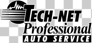 Tech Net Professional Auto Service Logo Vector
