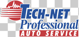 Tech Net Professional Auto Service Logo Vector
