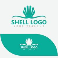 Sea Shell Pearl, Oyster, Seafood, Restaurant Logo Design Free Vector