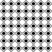 seamless check pattern in squire black and white  vector pattern Free Vector