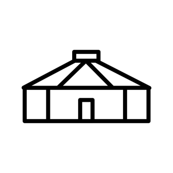 Yurt Vector Icon