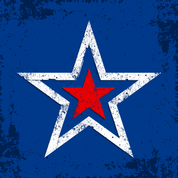America star vector icon