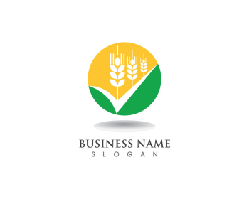 wheat Logo and symbols Template vector icon design