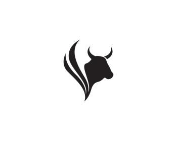 Cow Logo Template vector icon illustration