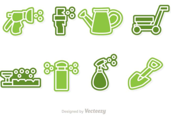 Vector Lawn Icons