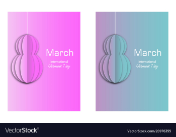 Elegant luxury international womens day 8 march vector image