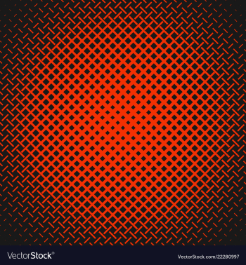 Red geometric abstract halftone pattern vector image