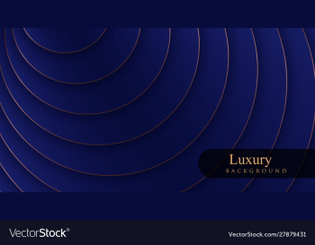 Luxury royal golden and blue backgrounds vector image