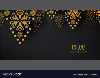 Luxury royal golden backgrounds vector image