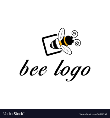bee logo initial c