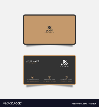 business cards design fully layered print ready