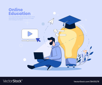 online education concept
