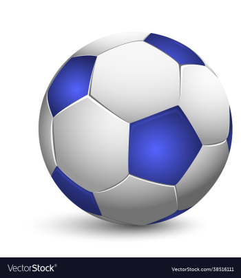 soccer ball on white background eps 10