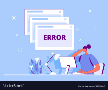error page loading concept